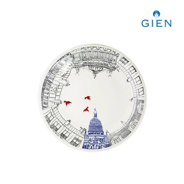 지앙 사쎄 파리 디저트 접시 사크레쾨르 성당 1p (22cm)
