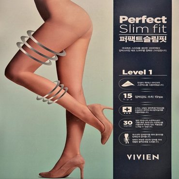 비비안 행사(5족)[PH2451]직장인&학생용 퍼팩트 슬림핏1 압박스타킹