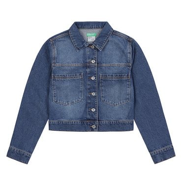 베네통 Denim jacket_2IPCDN02I901