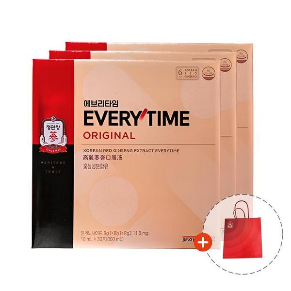 정관장 홍삼정 에브리타임 오리지널 10ml x 30포 x 3개 / iuy (S41290623)