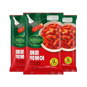 비비고 스파이시 떡볶이 360g x3개