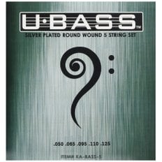 카라 우쿨렐레베이스 (U · BASS) 현 Silver Plated Round Wound 5 현 KA-BASS-5