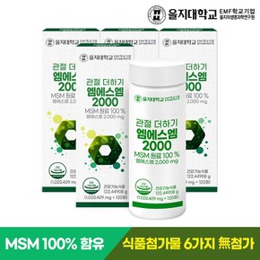 관절 더하기 엠에스엠 2000 120정x4개(8개월분)