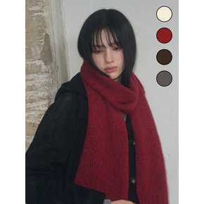 니티드 울 머플러 [4COLOR]