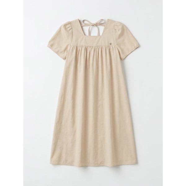 바스락 백리본 반팔 원피스(MAGBOP09MBE)