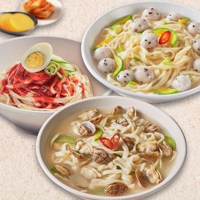 비빔칼국수 10인분 / 개별 포장 간편 요리