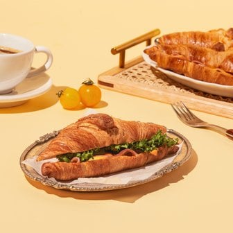 신세계푸드 베키아에누보 클래식 햄치즈 크루아상 샌드위치(100gx3팩) 3개 세트