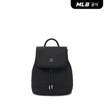 MLB [코리아공식][강혜원 착용] 베이직 나일론 미니 백팩 NY (Black)