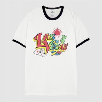 와일드동키 24SS 라스베가스 반팔 티셔츠 T-LASVEGAS WHIBLA