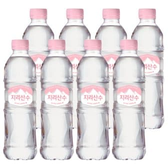  지리산수 핑크 에디션 생수 500ml x 60개