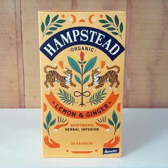 햄스테드 헴스테드 유기농 레몬진저 20티백
