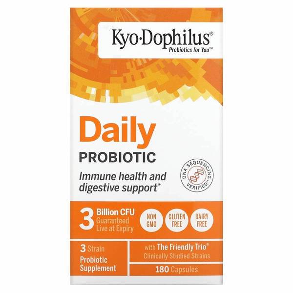 교도필루스 데일리 프로바이오틱 유산균 Daily Probiotic 30억 CFU 180 캡슐