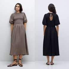 예르세 Puff Sleeve Dress 2 Colors