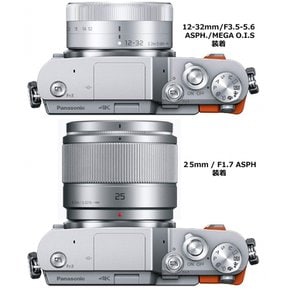 GF90 DC-GF90W-D 파나소닉 미러리스 일안 카메라 루믹스 더블 렌즈 킷 표준 줌 렌즈단초점 렌즈