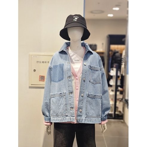 클라이드앤 [클라이드 frank stone] 여성 라이트블루 데님 쟈켓 FPBJK743F
