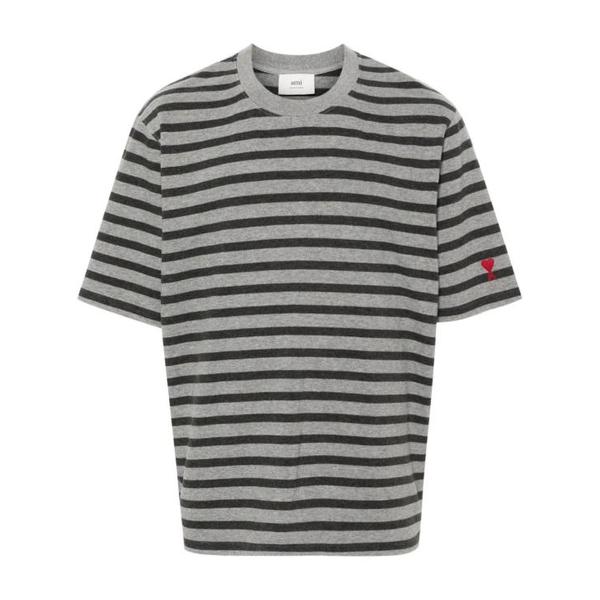 아미 반팔 티셔츠 HTS045JE0084 grey