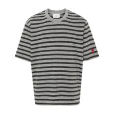 아미 반팔 티셔츠 HTS045JE0084 grey