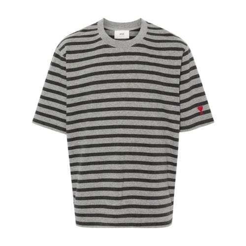 아미 반팔 티셔츠 HTS045JE0084 grey