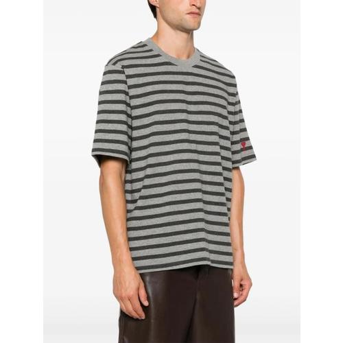 아미 반팔 티셔츠 HTS045JE0084 grey