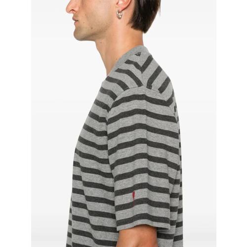 아미 반팔 티셔츠 HTS045JE0084 grey