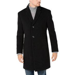 4867870 Nautica Barge Mens Wool Blend Midi Car Coat