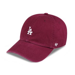 47브랜드 LA 다저스 스몰 로고 MLB 엠엘비 볼캡 야구 모자 카디널 B-BSRNR12GWS-CAA