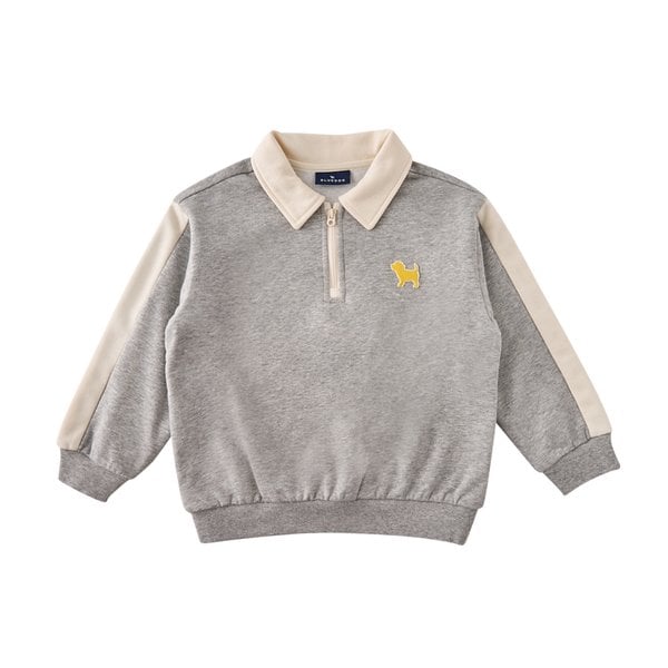 [여주점] [오프라벨 여주점] 블루독 (MG) 반집업트랙스웨트셔츠 (25175-334-06)