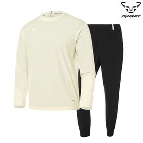 남여공용 NEO PISTE (네오 피스테) 맨투맨+조거팬츠셋트 YUM23201YMM23342_GNST