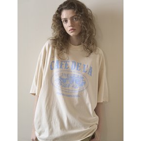 Cafe de la t-shirt_cream