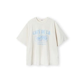 Cafe de la t-shirt_cream