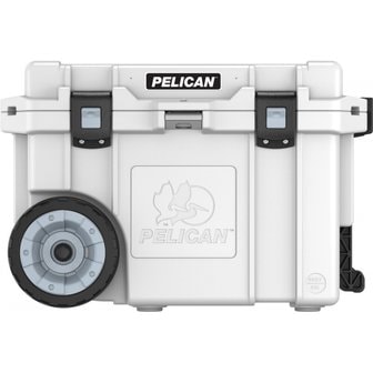  PELICAN PRODUCTS사 PELICAN 45QW 엘리트 쿨러 캐스터 첨부 화이트 45QW-1-WHT