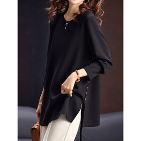 엔디 사이드 절개 티셔츠 F59WTB003Z_P404278690