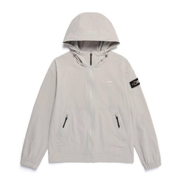 [부산점] N251UFT090 217 내셔널지오그래픽 리오 우븐 스트레치 후드 풀집업