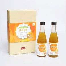 [에덴식품]  고흥 유기농 유자를 통째로 담은  유자청 300ml X 2병 (유자기요)