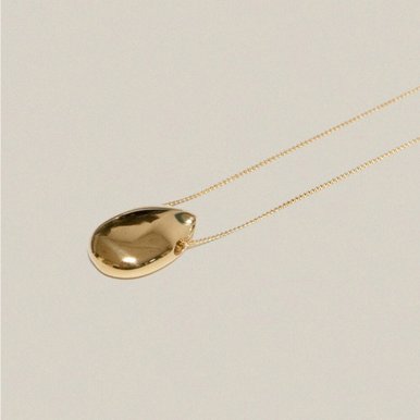 [BEST] ALMOND NECKLACE  GOLD (2202210400030)