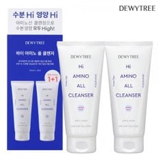 1+1 듀이트리 하이 아미노 올 클렌저 기획세트 150ml X2개 / 초미세먼지 폼클렌징