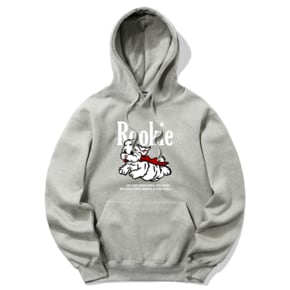 ROOKIE MALTESE GRAPHIC HOODIE - GRAY