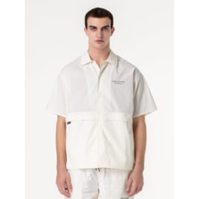 STRETCH NYLON SHIRTS-WHITE