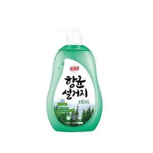 신연 애경 트리오피톤치드 (용기) 750ml 주방세제 주방세제리필 대용량 주방세제 퐁퐁