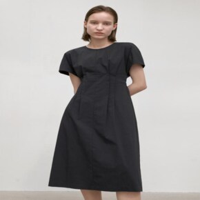 나인 ESSENTIAL MARY PINTUCK DRESS_S OP6194