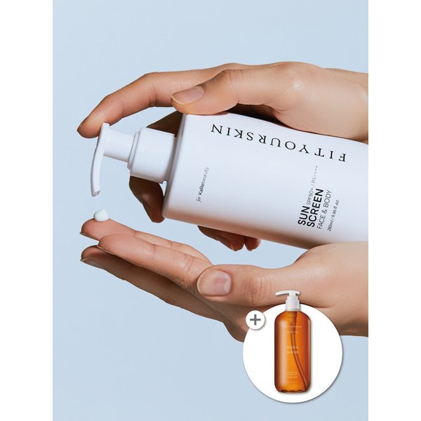 [사은품 증정] 선스크린 페이스 앤 바디 280ml with kare beauty