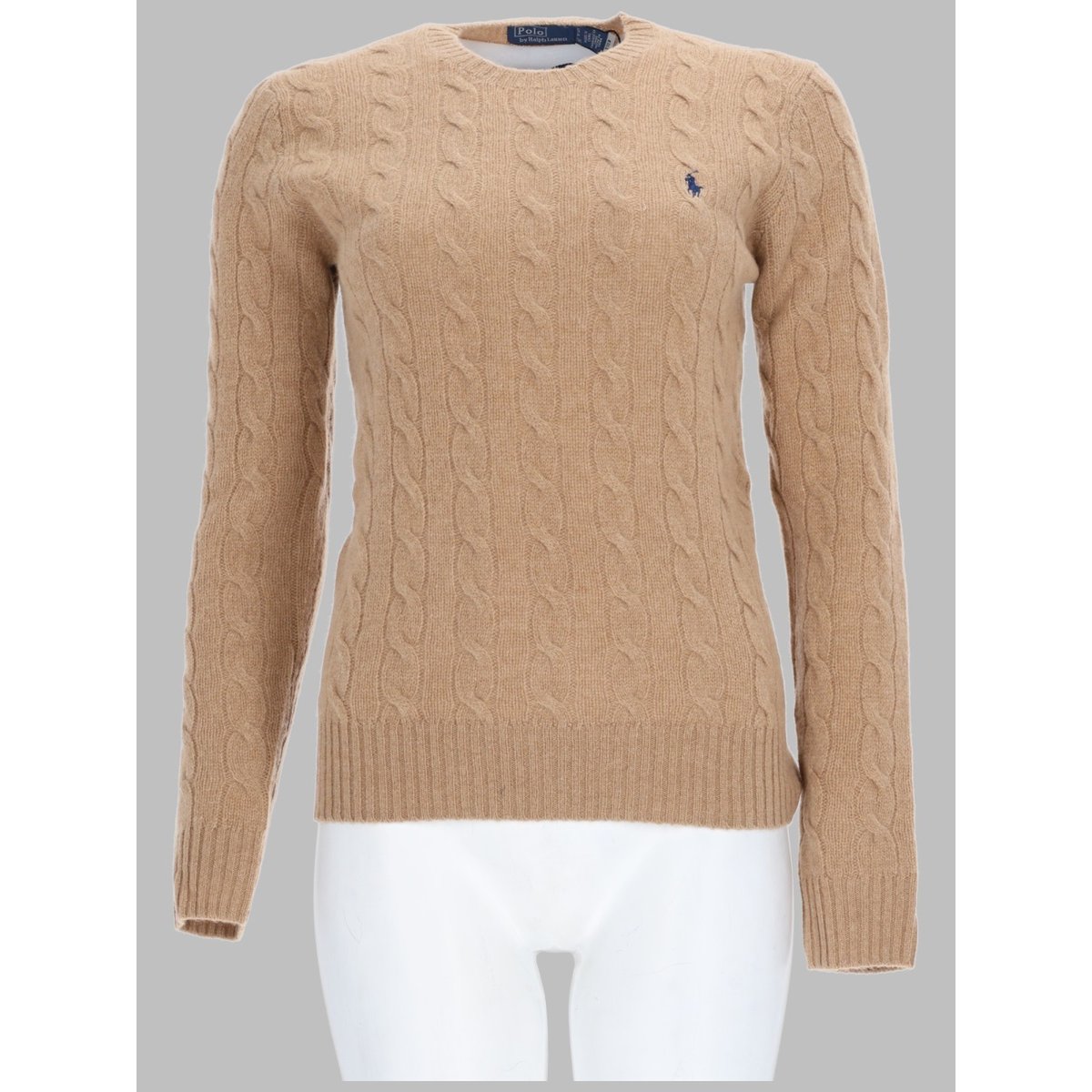 확대된 대표 랄프 로렌 여성 맨투맨 FW26 211971865 002COLLECTIONCAMEL MELANGE