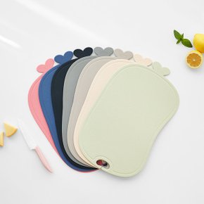 TPU 이유식 항균 도마세트 도마3개+거치대 4종 선물세트 칼집나지 않는 안심도마