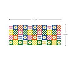 위글위글)스마일위러브체커보드주방매트
