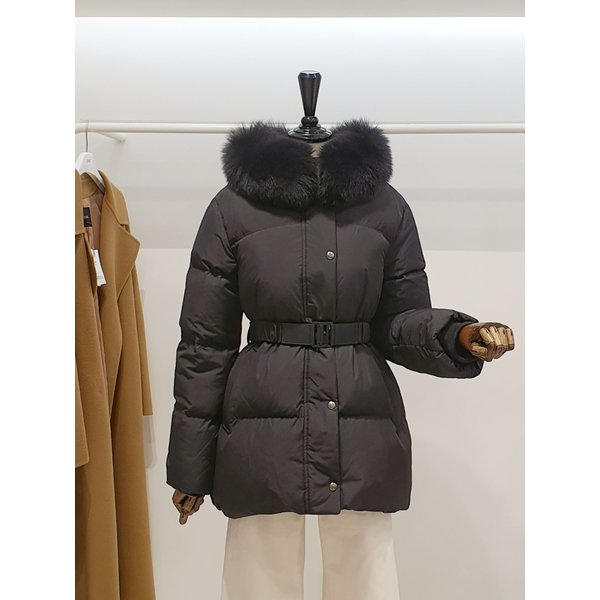 [파주점] 쥬크 주크 천연폭스퍼 벨티드 구스 패딩점퍼​ V254PSG934