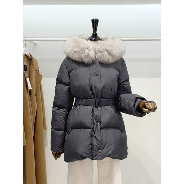 [파주점] 쥬크 주크 천연폭스퍼 벨티드 구스 패딩점퍼​ V254PSG934