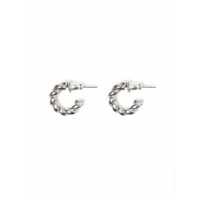 ROPE EARRING_Silver_S