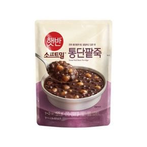 햇반 소프트밀 통단팥죽 420g x 21팩[32485525]