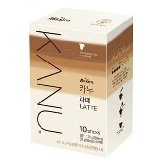  동서 맥심 카누 라떼 10T 커피 2개 커피 맥심 맥심커피 멕스웰커피 원두커피