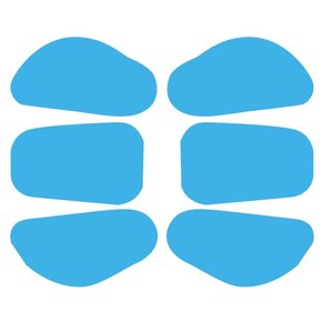 식스팩 저주파 리필패드 날개형 DWH-303 리필용 전용 복부형 리필패드 6p